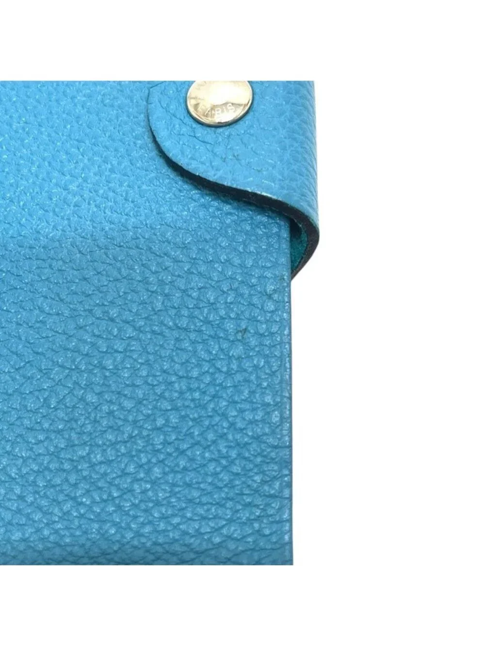 Hermes Notebook Cover Ulysse PM Togo Blue Agenda